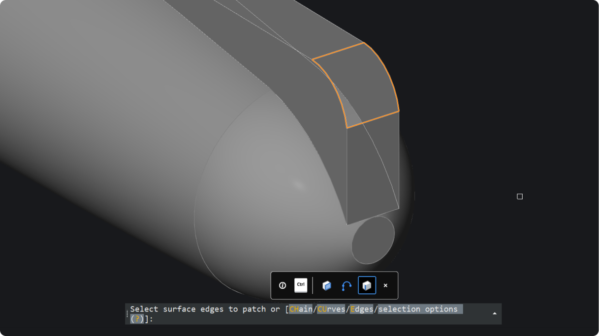 Patches to fix open model faces