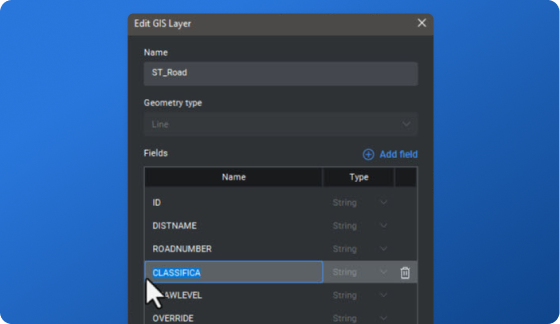 Use GIS data in one CAD environment