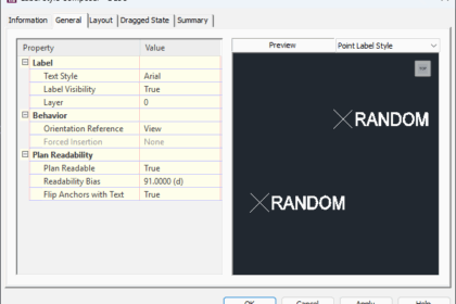 Description Keys: Civil 3D