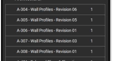 Bluebeam Sets - Easy Navigation