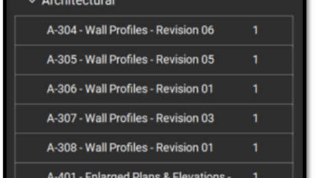 Bluebeam Sets - Easy Navigation