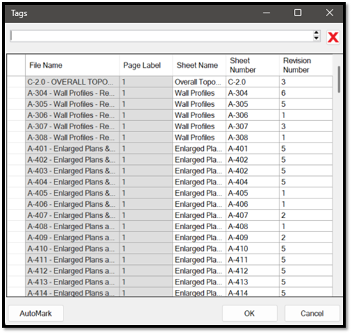 Bluebeam Sets - Drawing Management
