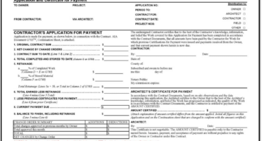 AIA G702 payment form